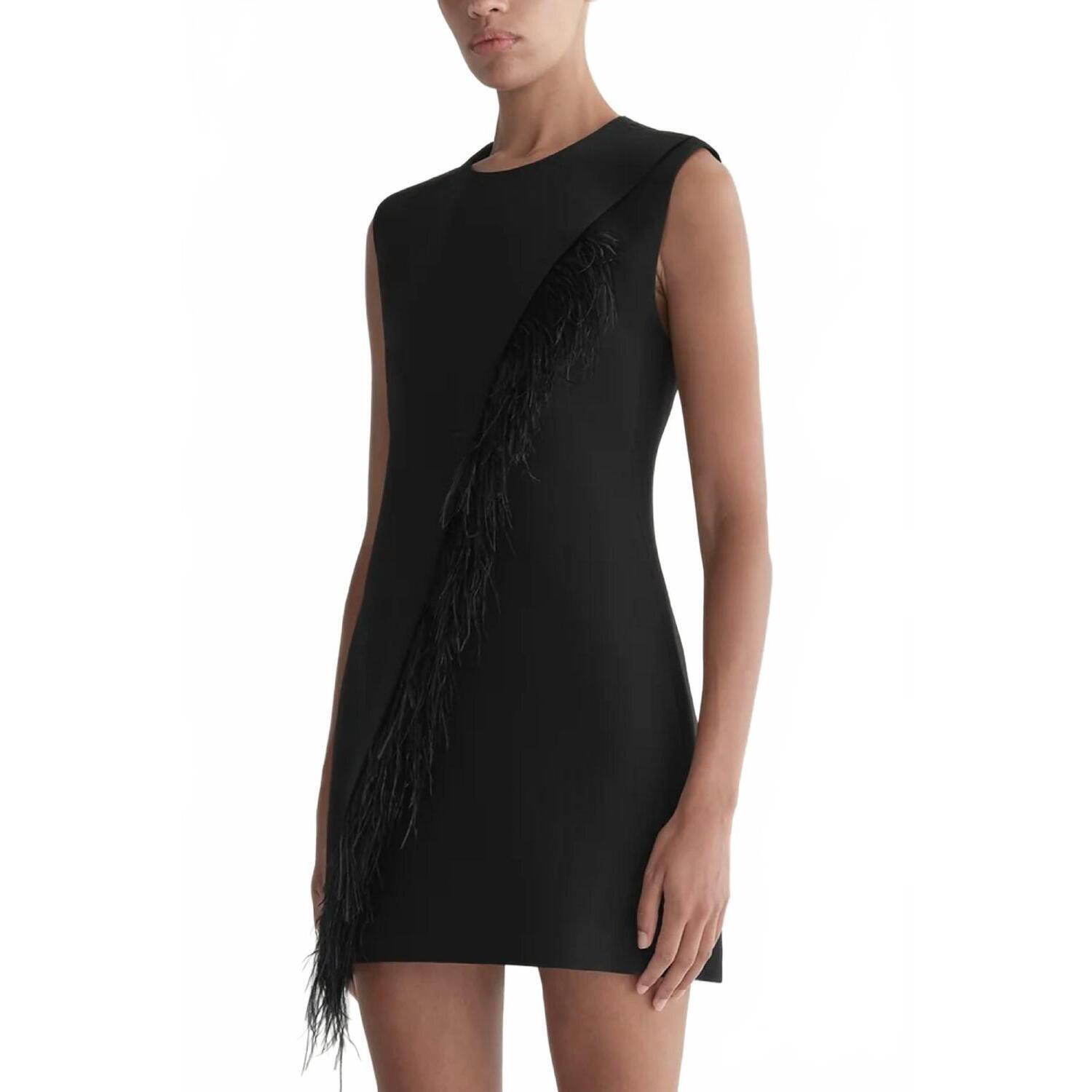 New A.L.C. Beck Mini Dress In Black